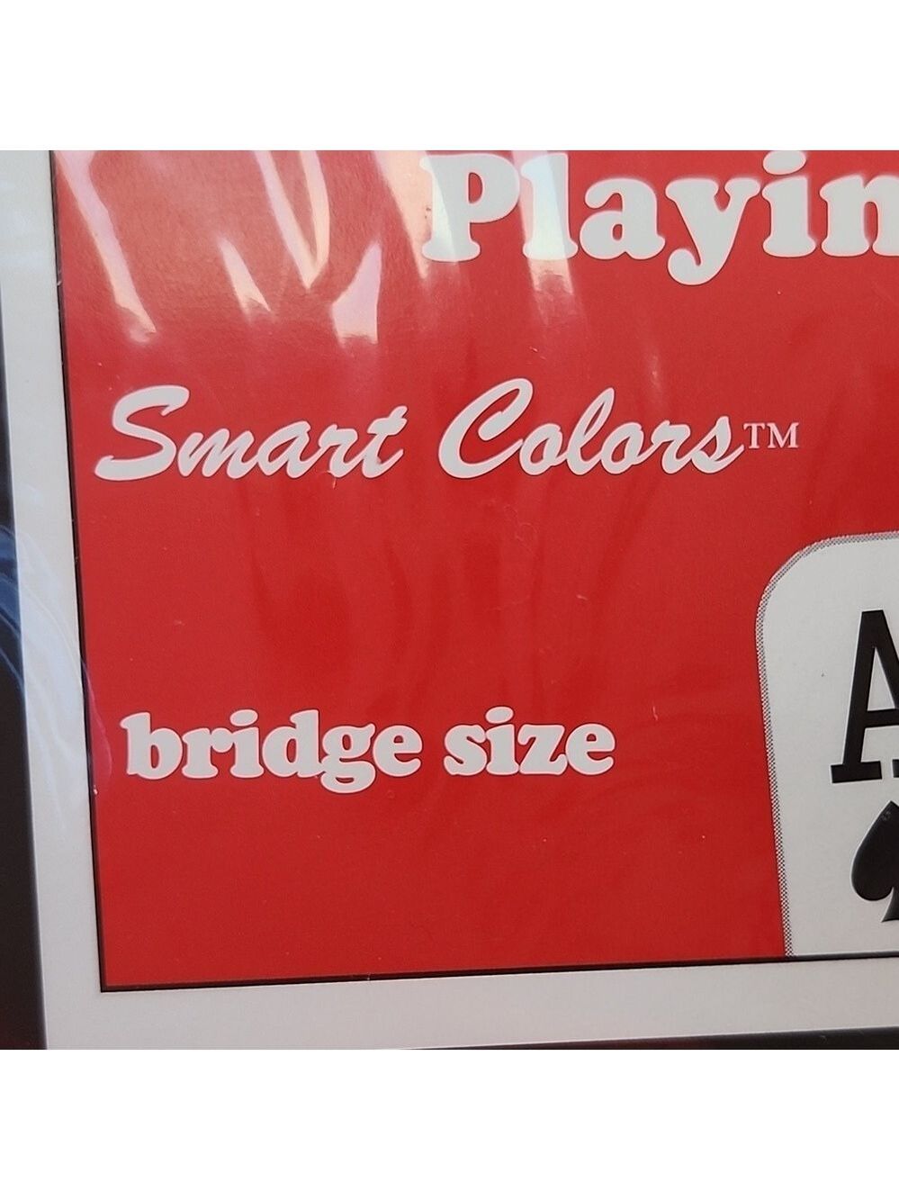SOLD****Double Deck World Poker Cards Blue Red Bridge Size Smart Colors Avonmore - Picture 8 of 8